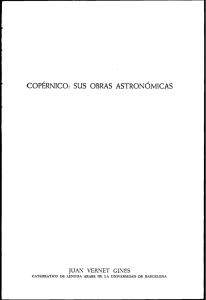 copérnico: sus obras astronómicas