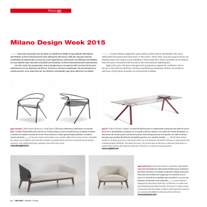 Milano Design Week 2015 - YONOH, estudio creativo