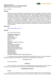 Referencia: NSJ043713 JUZGADO DE LO SOCIAL