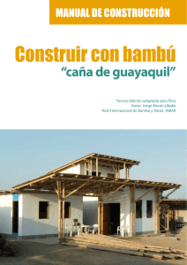 Construir con Bambú (Caña de Guayaquil)