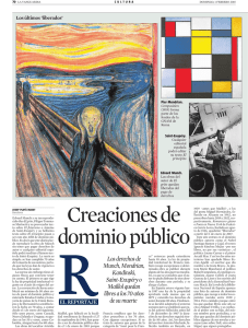 Los derechos de Munch, Mondrian, Kandinski, Saint