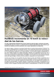 HullBUG incrementa en 10 km/h la velocidad de los