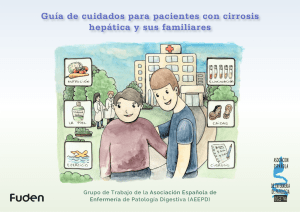 Guía de cuidados para pacientes con cirrosis hepática y sus familiares