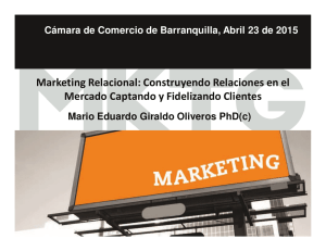 marketing relacional - Cámara de Comercio de Barranquilla
