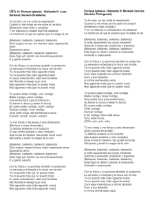 DÍA 6: Enrique Iglesias - Bailando ft. Luan Santana (Versión Brasileña)