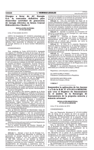 536026 Otorgan a favor de AC Energía S.A. la concesión definitiva