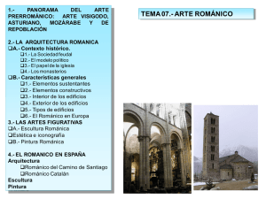 tema 07 arte romanico. las artes figurativas 2012