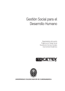 Gestión Social para el Desarrollo Humano