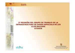 Documento adjunto - IDEIB Infraestructura de dades espacials de