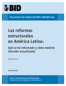 Las reformas estructurales en América Latina - Inter