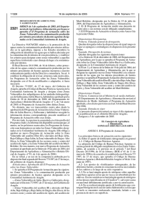 11328 16 de septiembre de 2005 BOA Número 111 # ORDEN de 5