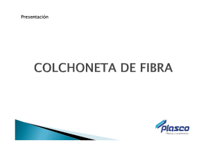 Presentación COLCHONETA DE FIBRA