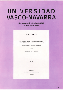 Universidad Vasco-Navarra. Un proyecto frustado de 1866, J