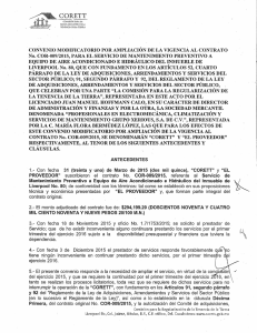 Page 1 CORETT CONVENIO MODIFICATORIO PORAMPLIACIÓN