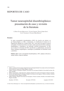 Tumor neuroepitelial disembrioplásico