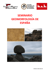 SEM-2016-02 Seminario Geomorfología de España
