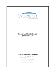 Redes LAN Inalámbricas (Wireless LAN)
