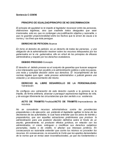 Sentencia C-339/96 PRINCIPIO DE IGUALDAD/PRINCIPIO DE NO