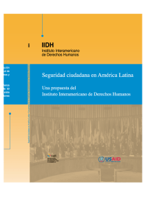 propuesta realizada por el Instituto Interamericano de Derechos