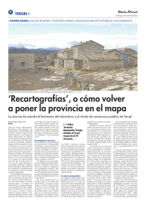 `Recartografías`, o cómo volver a poner la provincia en el mapa