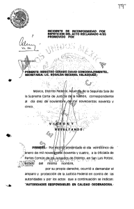 Incidente de Inconformidad por Repetición del Acto Reclamado 4/95