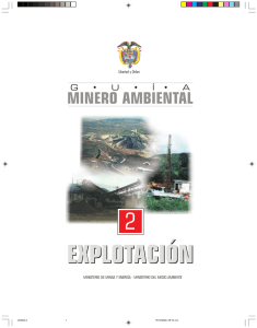 EXPLOTACIÓN - Sistema de Información Ambiental Minero