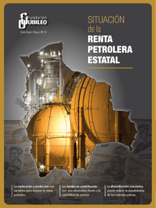 SITUACIÓN RENTA PETROLERA ESTATAL de la