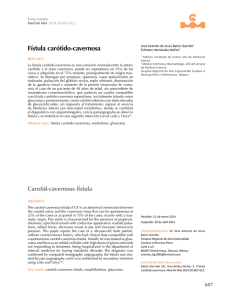 Fístula carótido-cavernosa