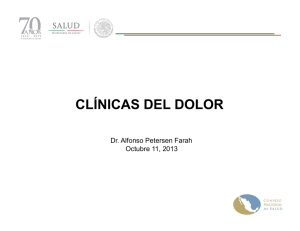 CLÍNICAS DEL DOLOR - Fundación Mexicana para la Salud AC