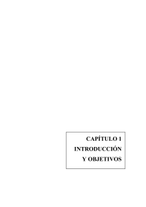 CAPÍTULO 1 INTRODUCCIÓN Y OBJETIVOS