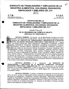 sindicato de trabajadores y empleados de la industria alimenticia