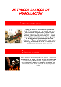 25 trucos basicos de musculación