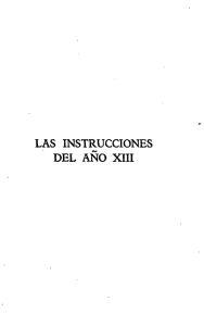 Las Instrucciones del Año XIII Tomo II