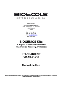 biogenics standard kit
