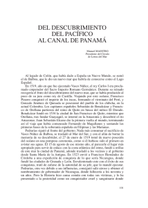 DEL DESCuBrImIENtO DEL PaC&Iacute;FICO aL