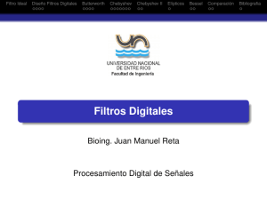 Filtros Digitales - Proc. Digital de Señales