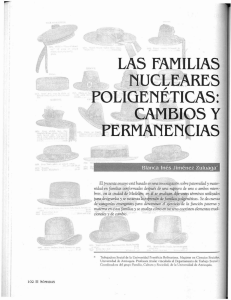 LAS FAMILIAS NUCLEARES POLIGENÉTICAS: CAMBIOS Y