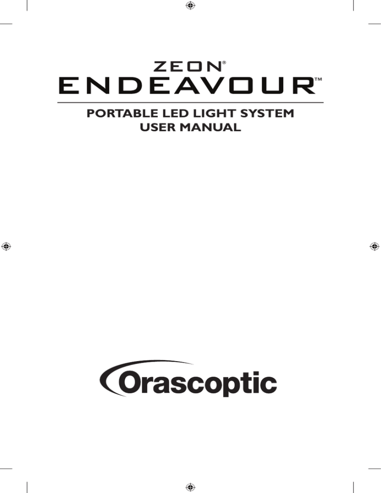 Portable Led Light System User Manual