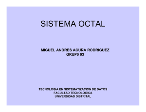 Sistema Octal