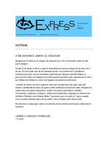 jm express 3ª edic- 1ª parte - Colegio Jesús