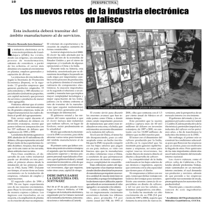 Los nuevos retos de la industria electrónica en Jalisco