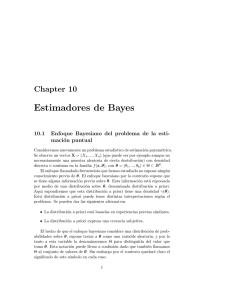 Estimadores de Bayes
