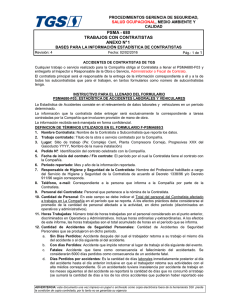 Estad&iacute;sticas de Accidentes Contratistas TGS - PSMA-680
