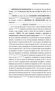 auto declarativo de herederos - Poder Judicial del Estado de Hidalgo