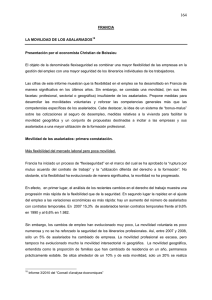 FRANCIA LA MOVILIDAD DE LOS ASALARIADOS18 Presentación