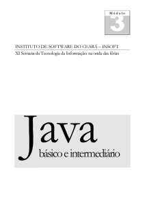 Apostila: Java Básico e Intermediário