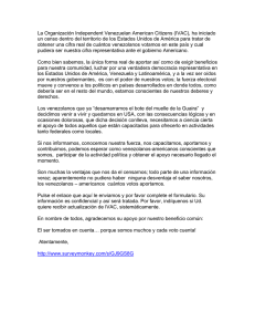 La Organización Independent Venezuelan American Citizens (IVAC