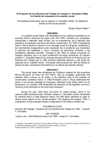 El proyecto de Código Laboral de Joaquín V - P3-USAL