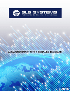 catálogo smart city - slb