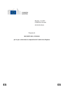 COMISIÓN EUROPEA Bruselas, 11.6.2014 COM(2014) 226